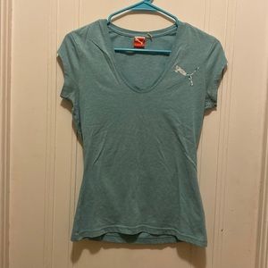 Light Blue Puma Shirt